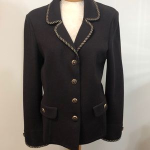 Long Wool 2 faux pocket Jacket